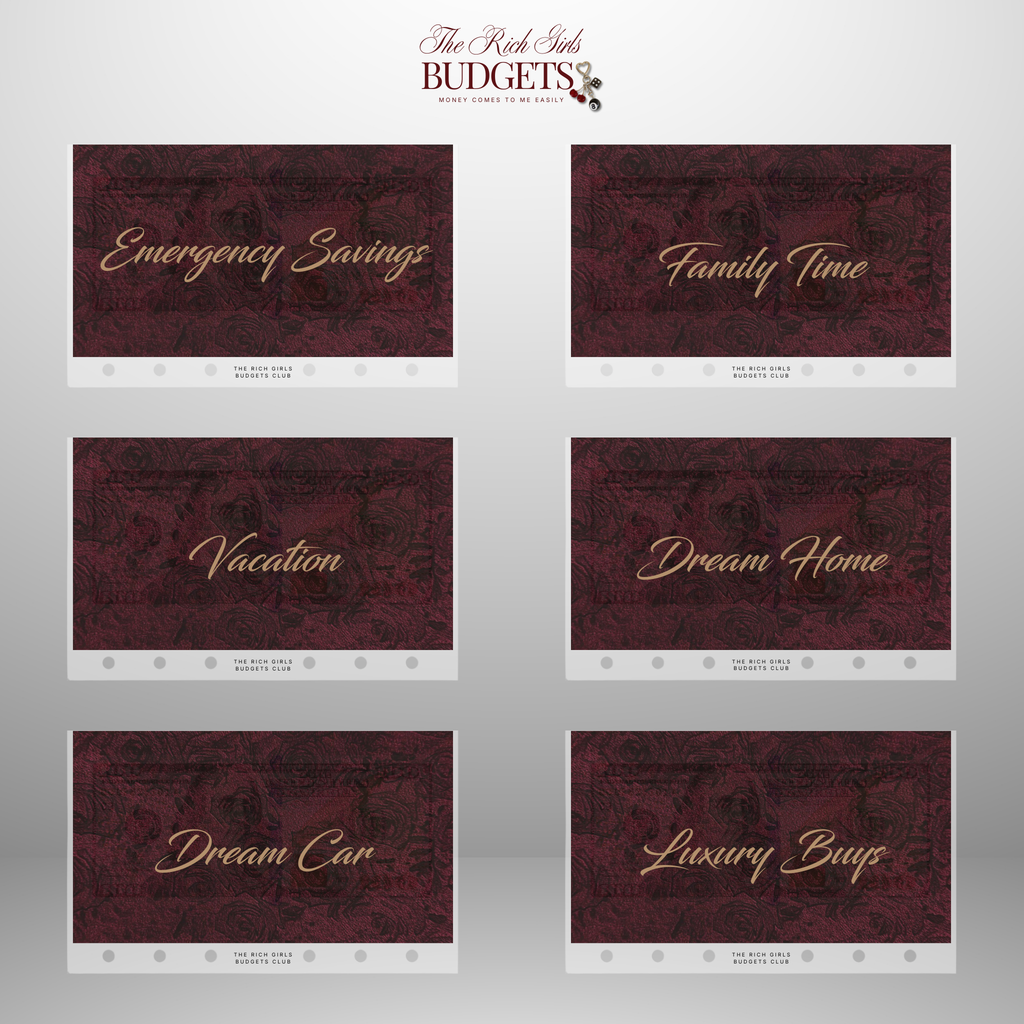 Rose Rich Cash Envelope