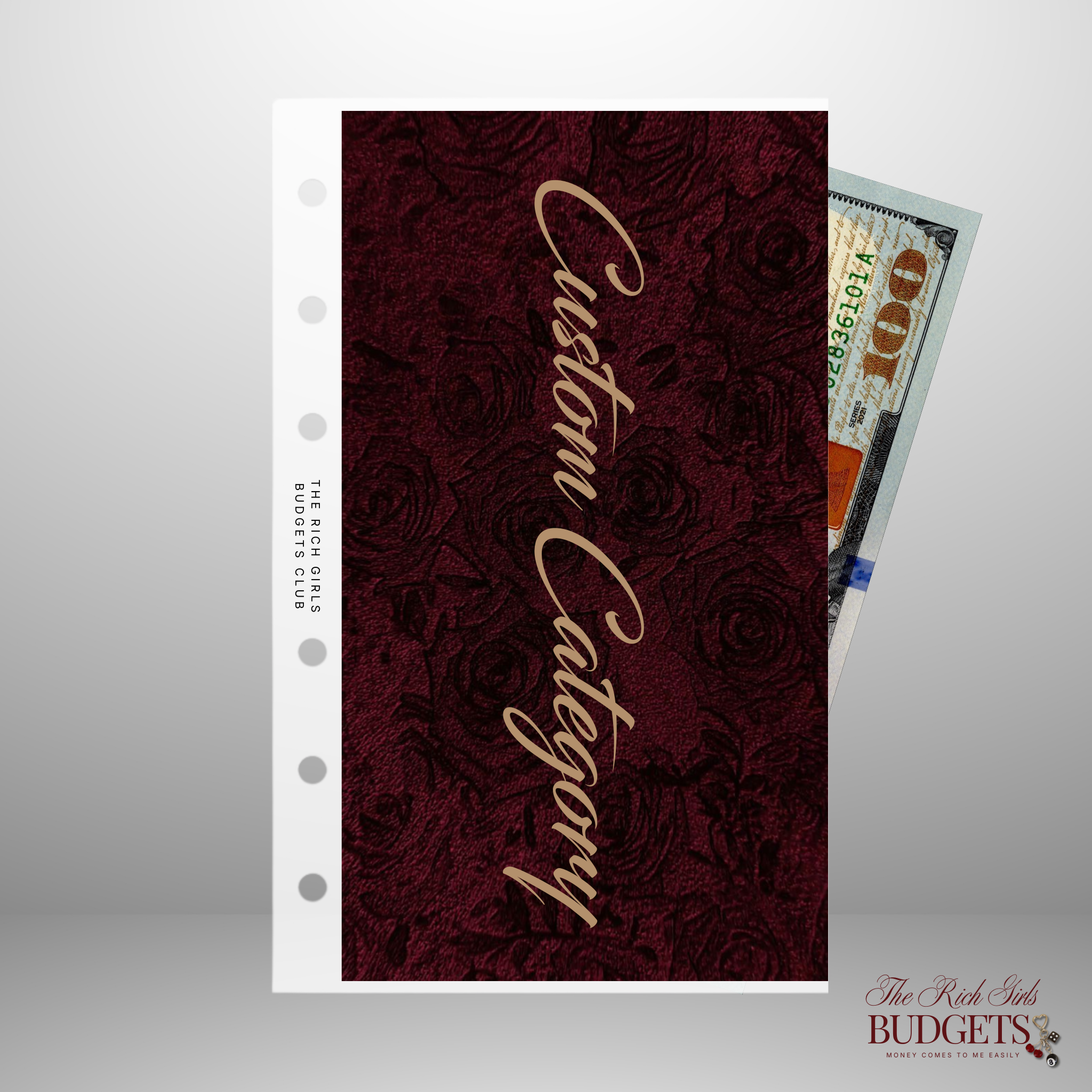 Rose Rich Cash Envelope