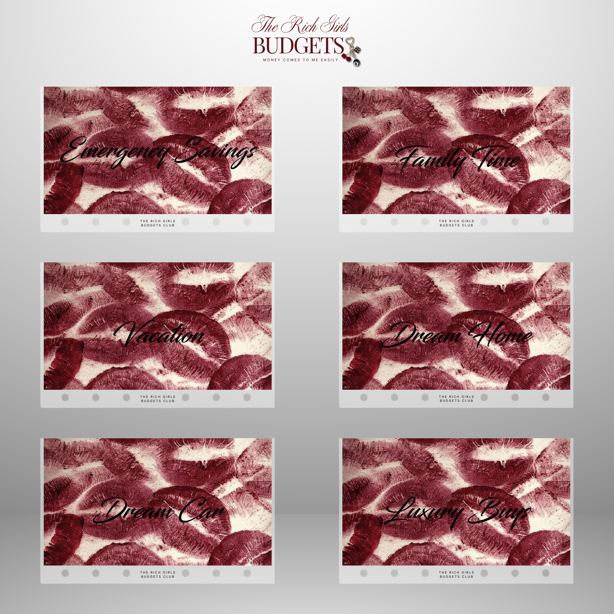 Kiss of Luxury Cash Envelope