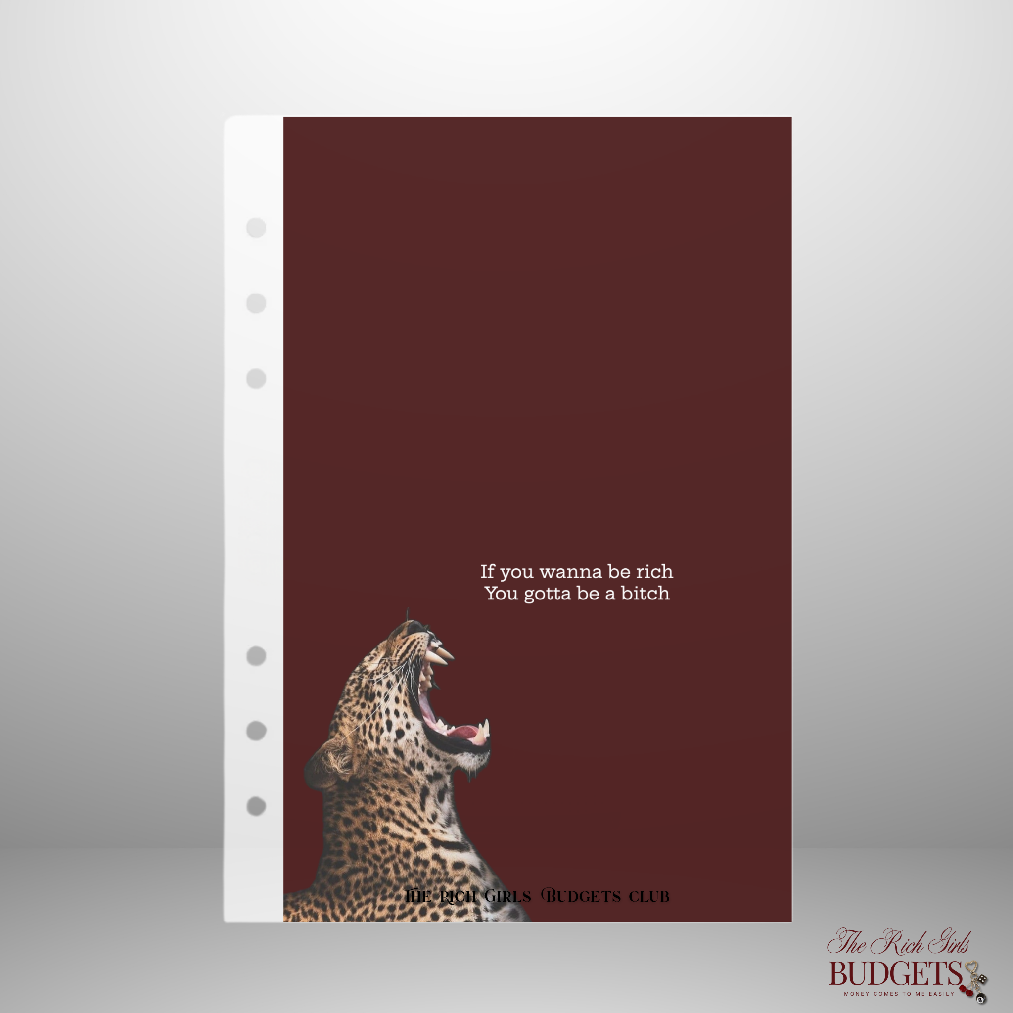 Be That B**** A6 Dashboard Cover