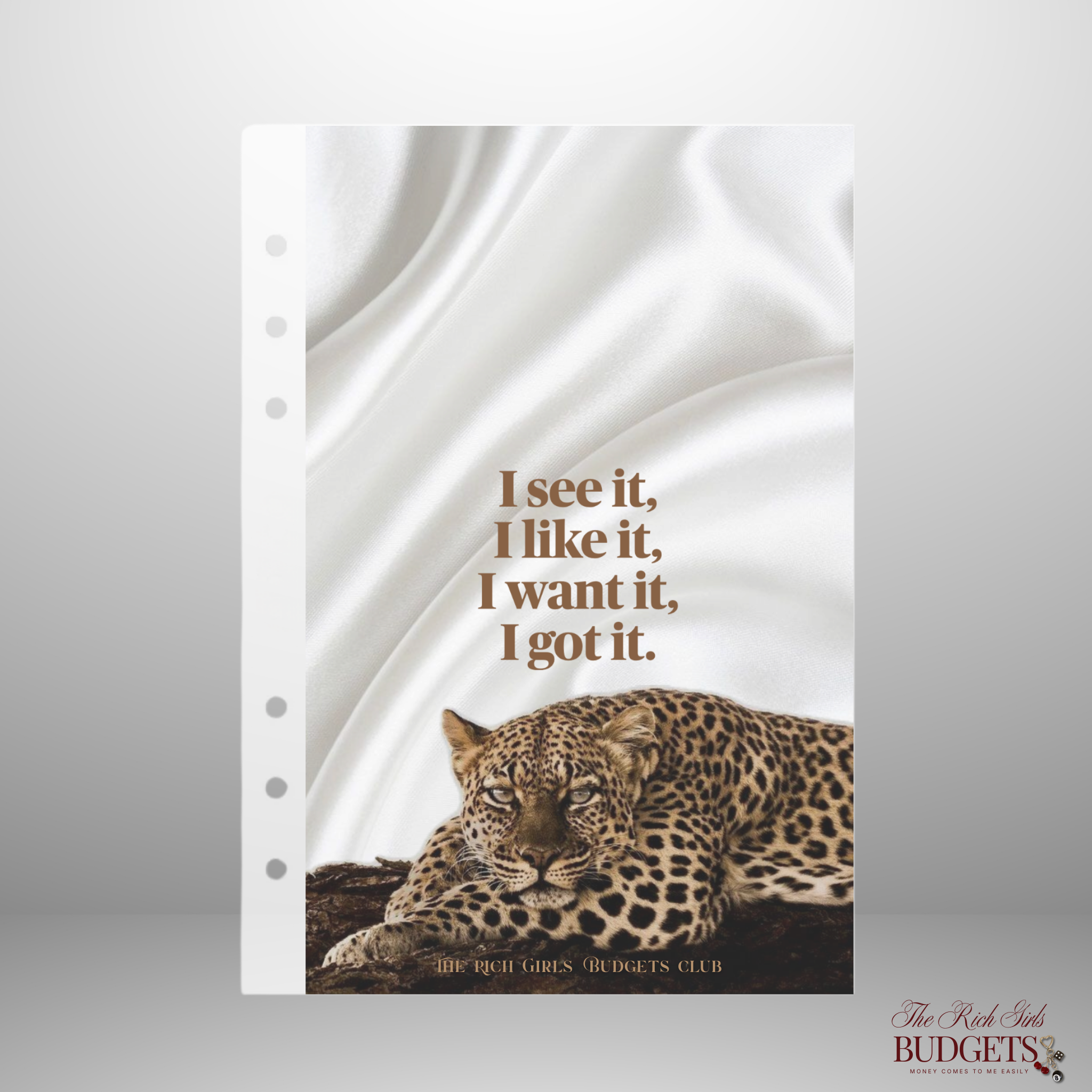 Manifest It A6 Dashboard Cover