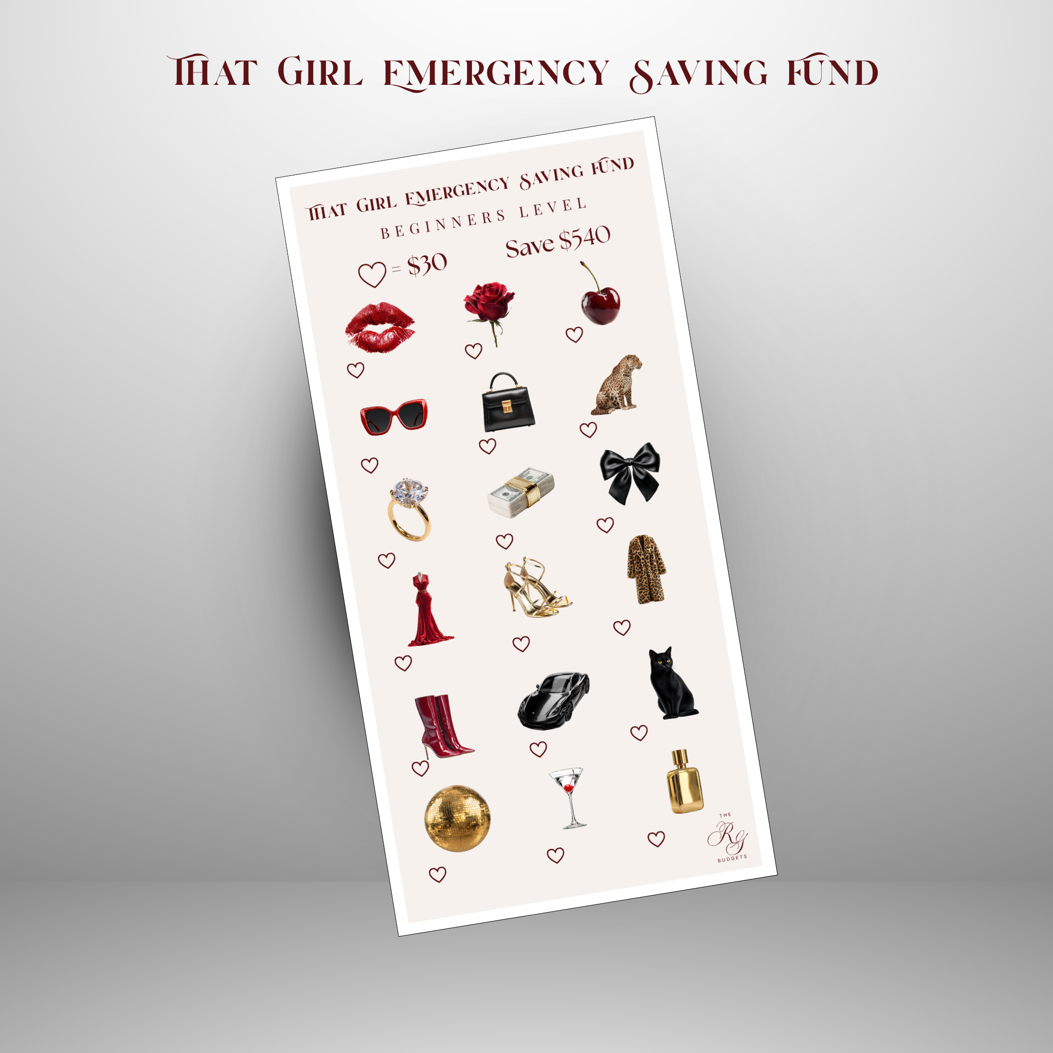 That Rich Girl Emergency Savings Challenge Beginners Level