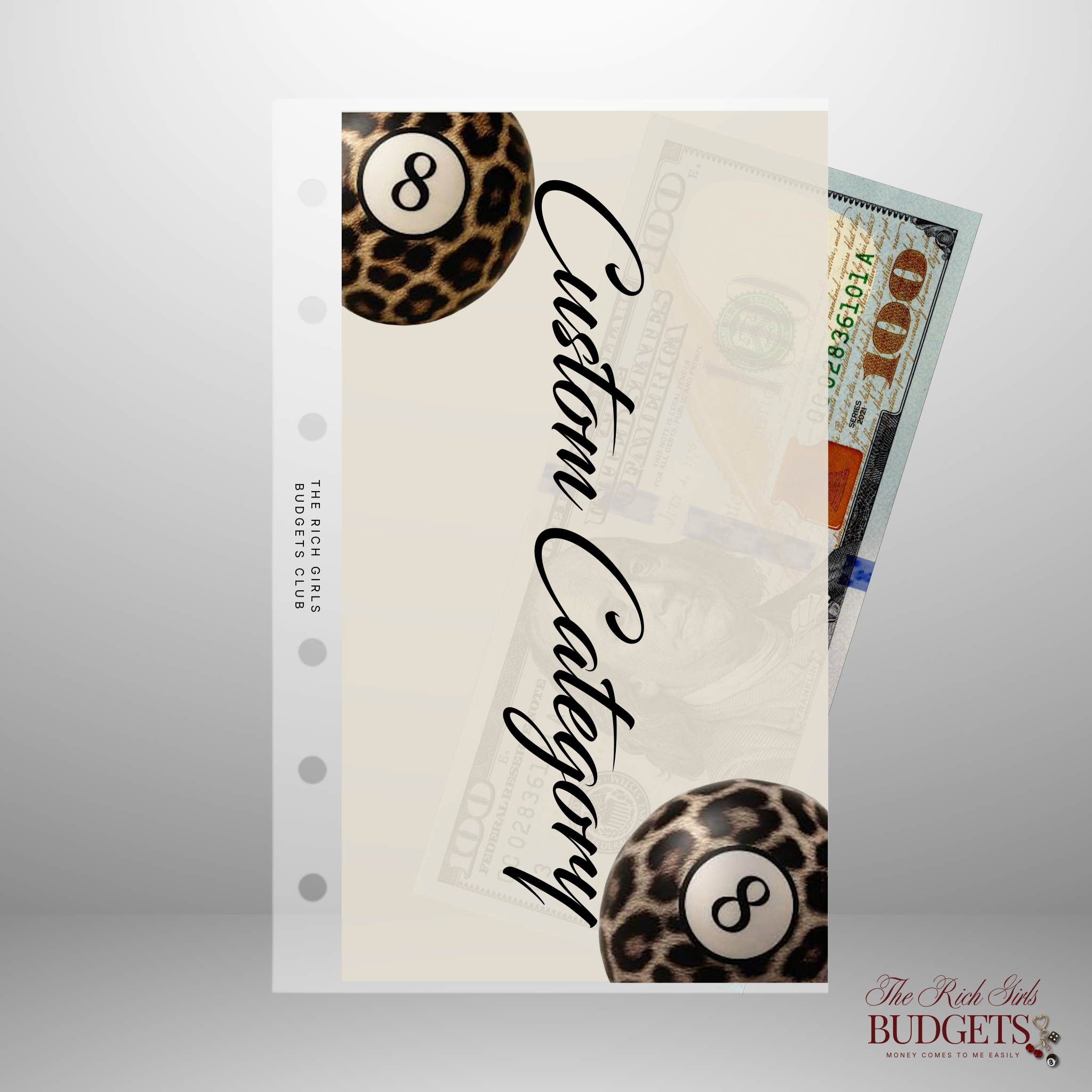 The Lucky 8ball Cash Envelope