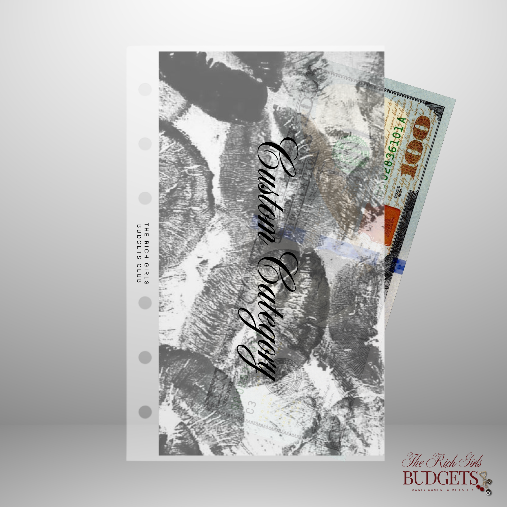 Lipstick & Luxury A6 Vellum Cash Envelope