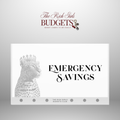 Crowned Wealth A6 Vellum Cash Envelope