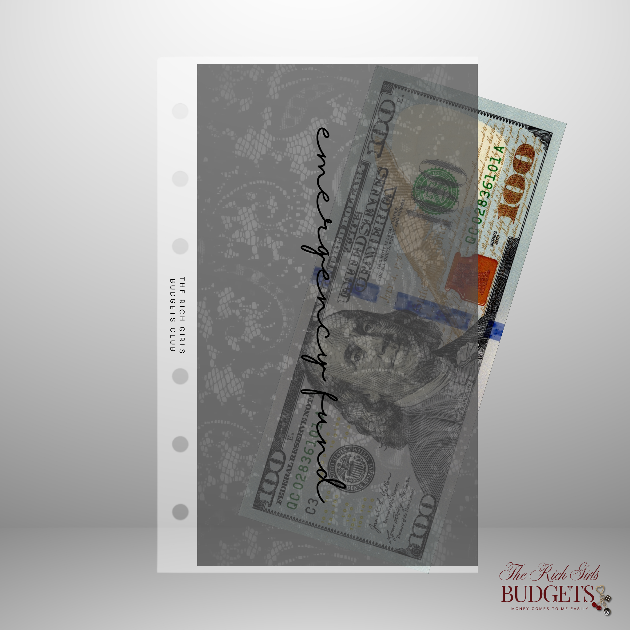 Lacey Wealth A6 Vellum Cash Envelop