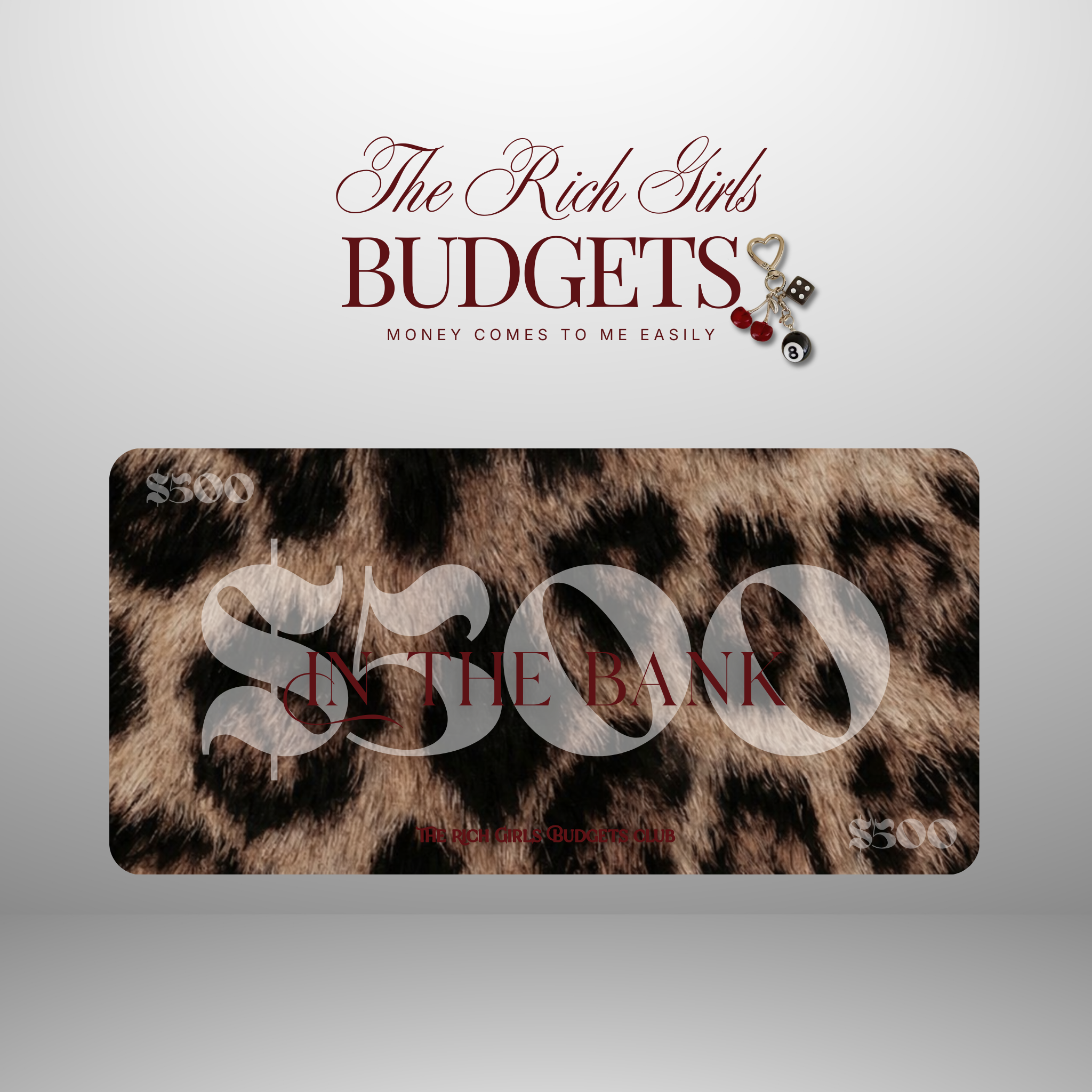 Wild Rich Luxury Savings Placeholder Set