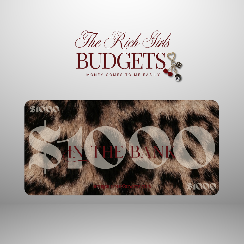 Wild Rich Luxury Savings Placeholder Set