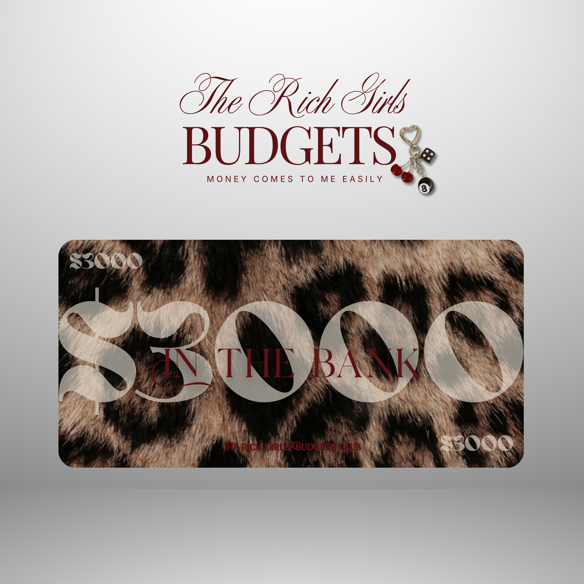 Wild Rich Luxury Savings Placeholder Set