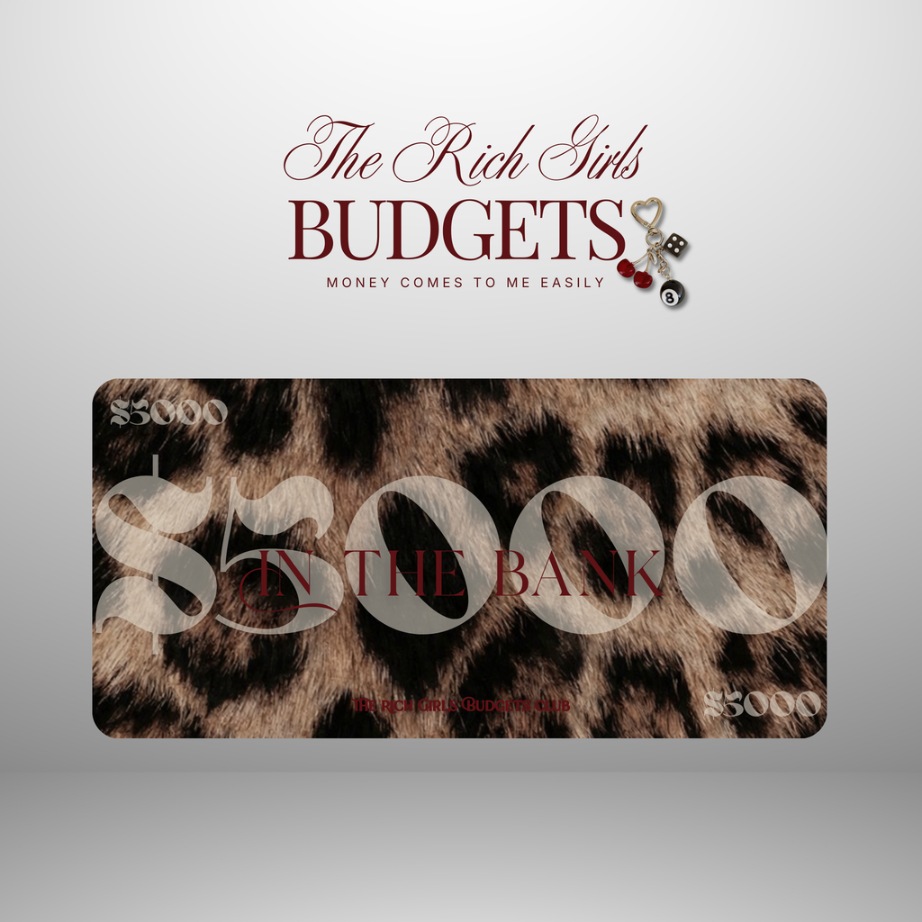 Wild Rich Luxury Savings Placeholder Set