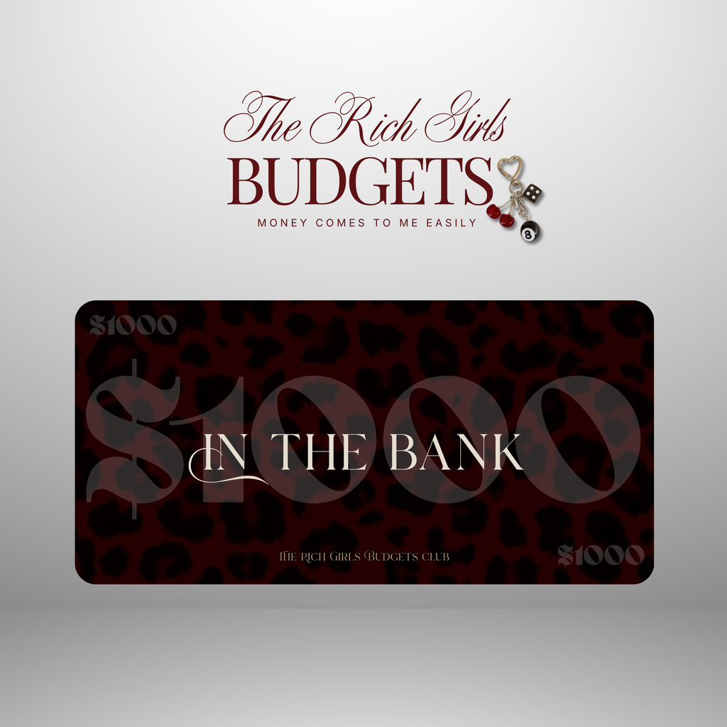 Leopard Society Luxury Savings Placeholder Set