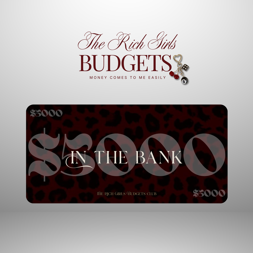 Leopard Society Luxury Savings Placeholder Set