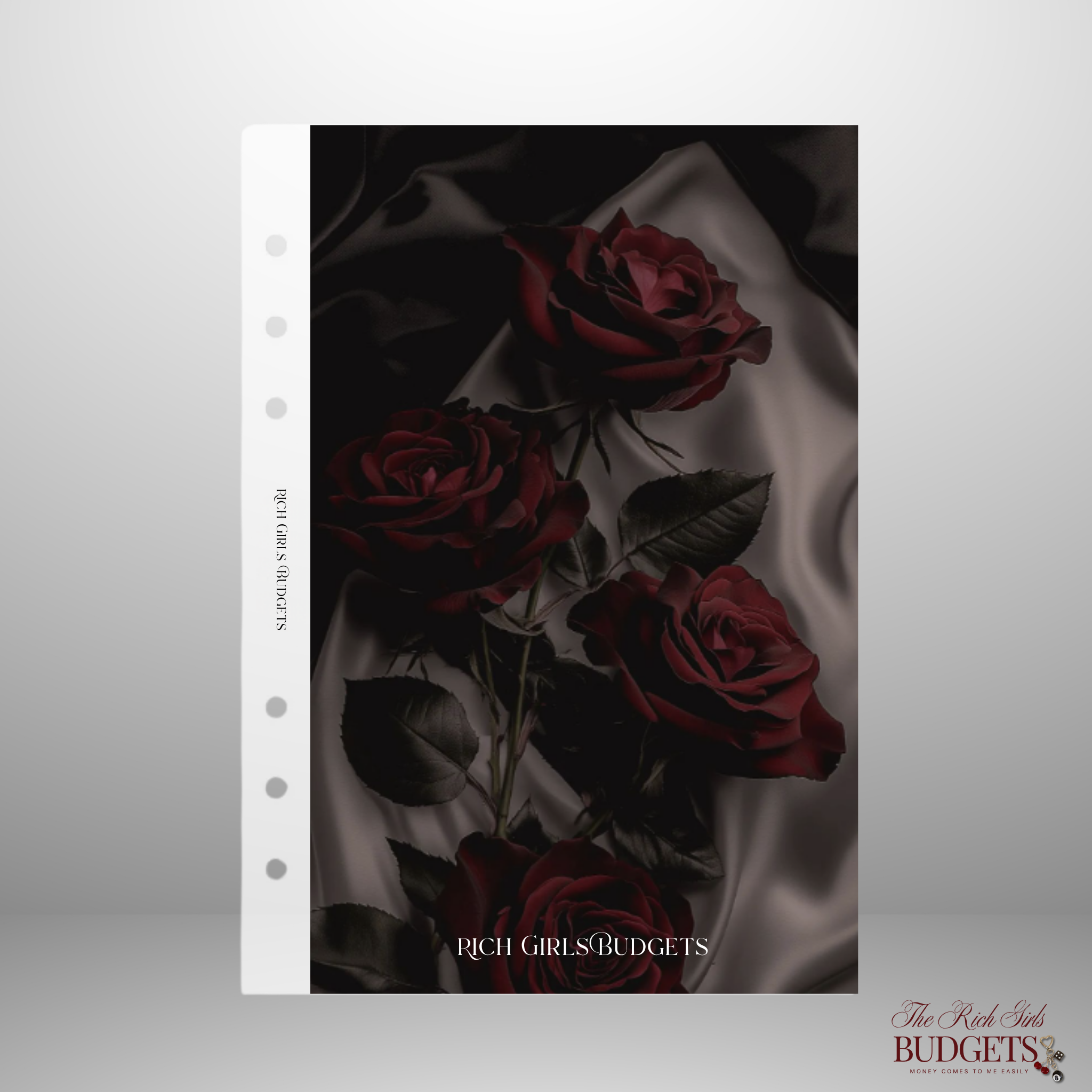 The Dusty Luxury Roses Dash Board Cover