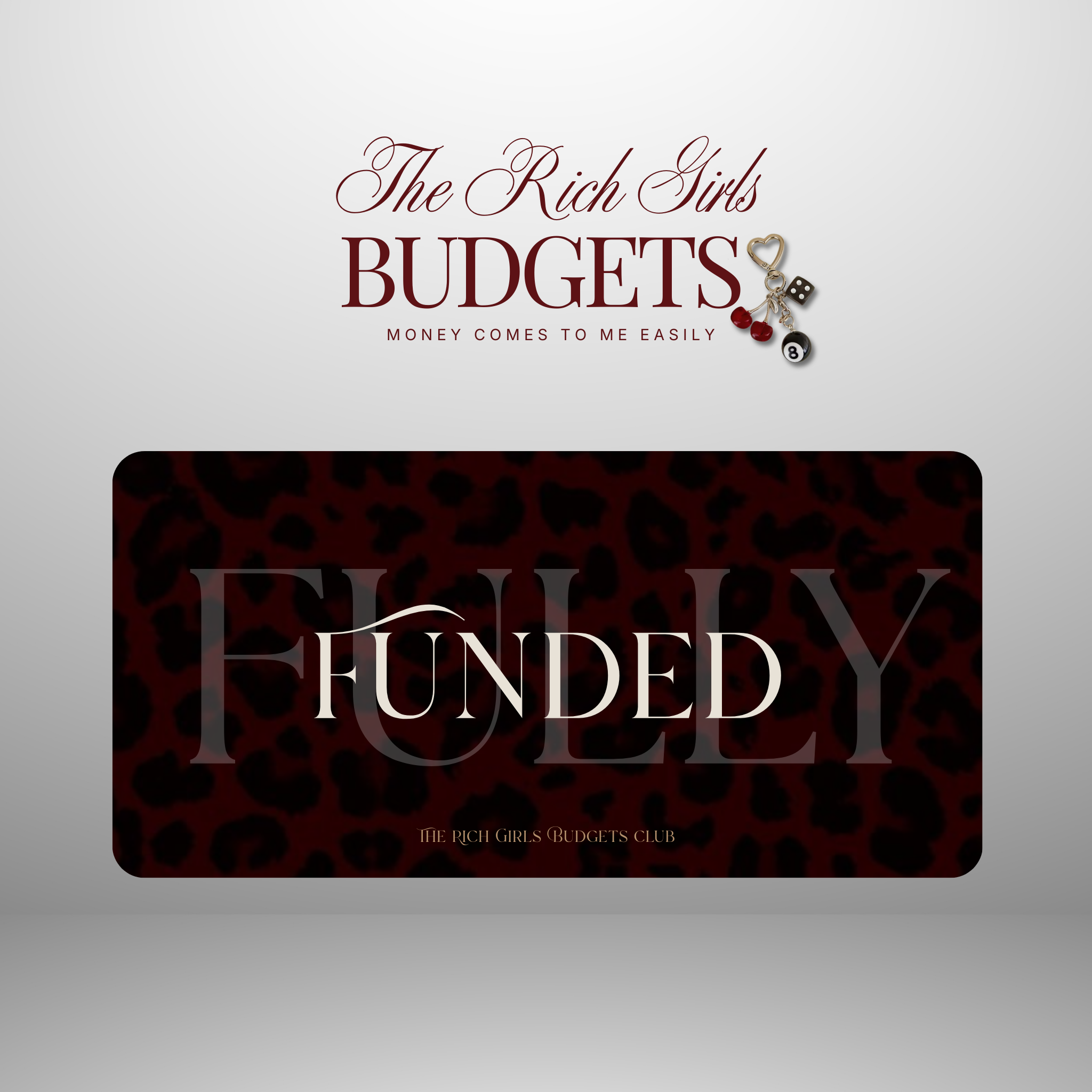 Leopard Society Luxury Savings Placeholder Set