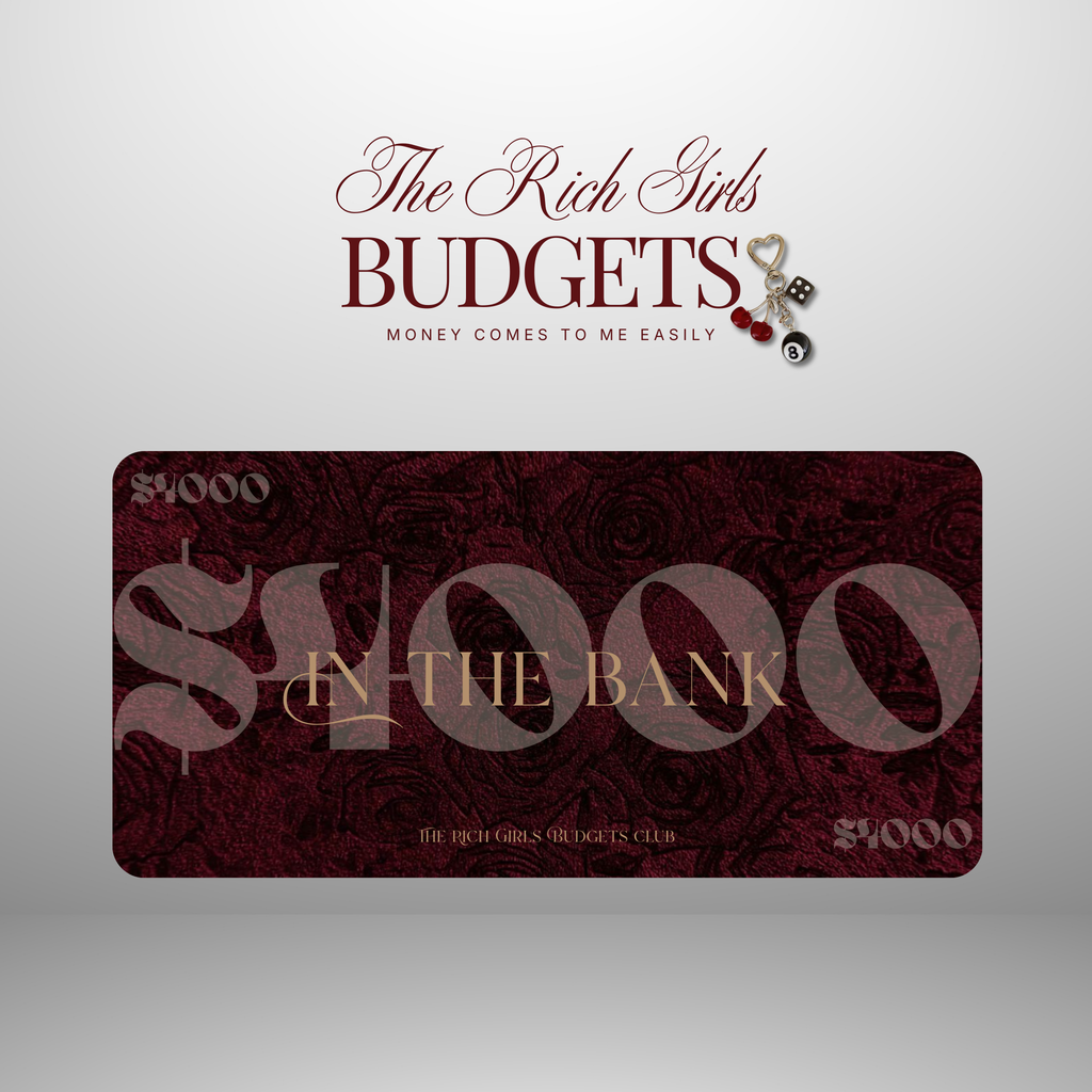 Rose Rich Luxury Savings Placeholder Set