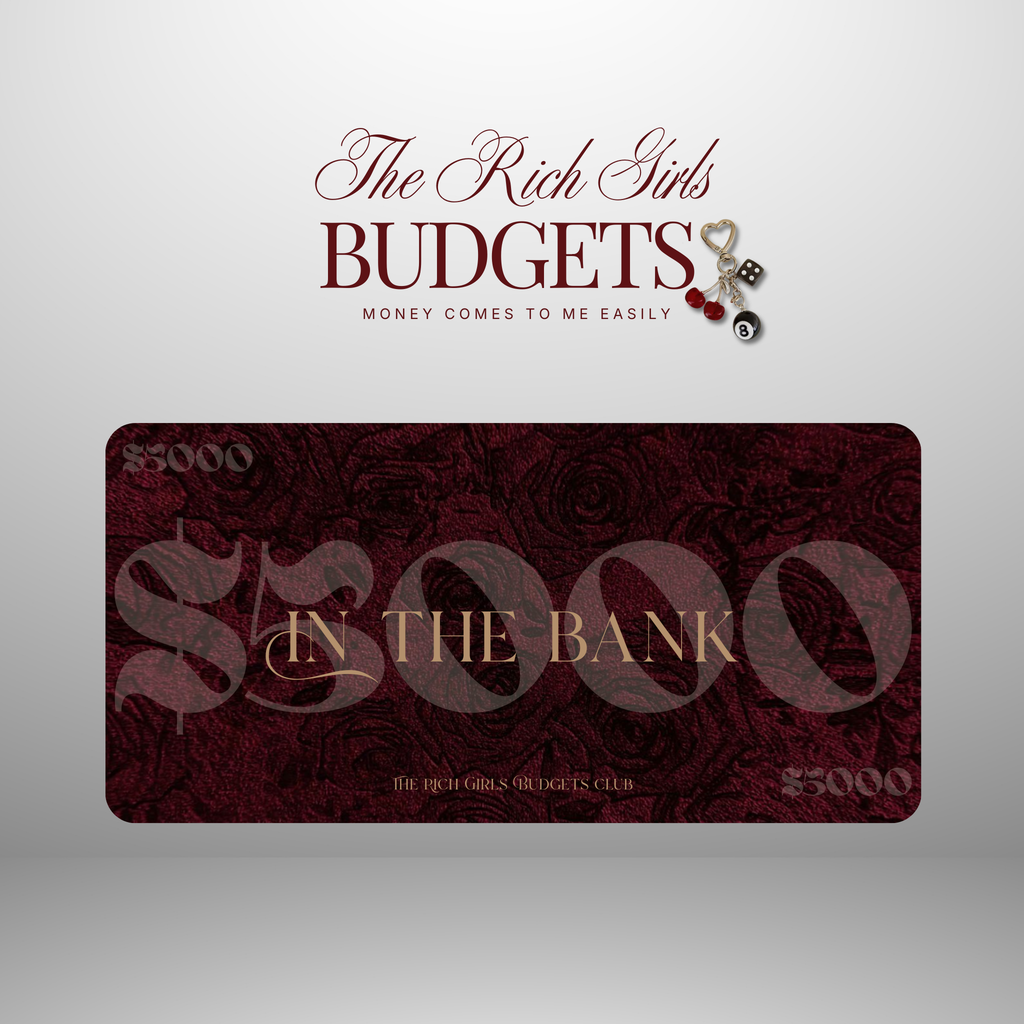 Rose Rich Luxury Savings Placeholder Set