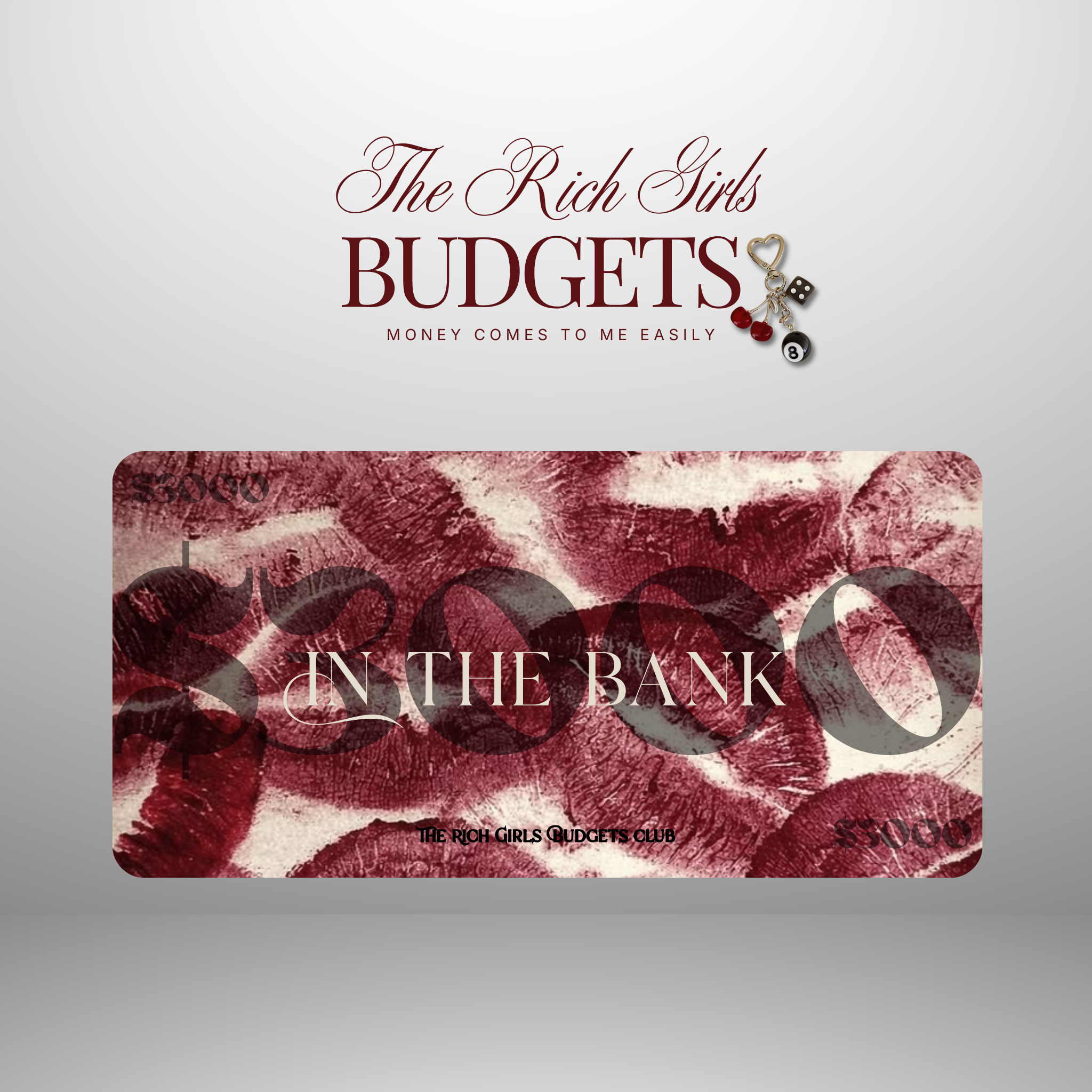 Kiss Of Luxury Savings Placeholder Set