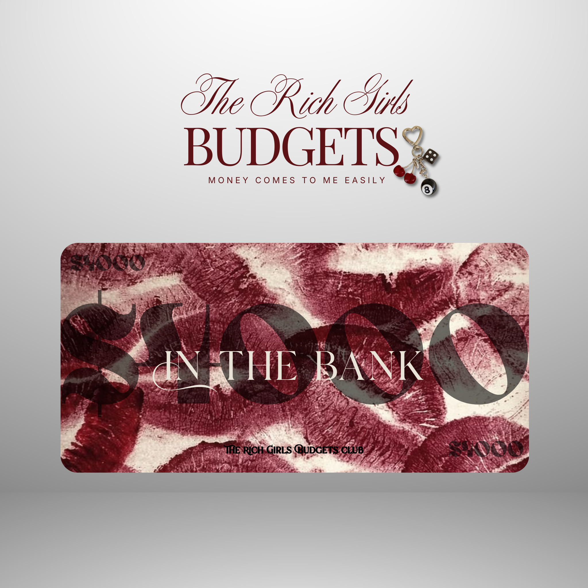 Kiss Of Luxury Savings Placeholder Set