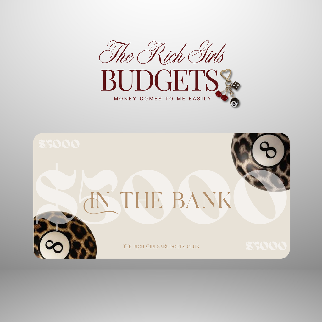 The Lucky 8Ball Luxury Savings Placeholder Set