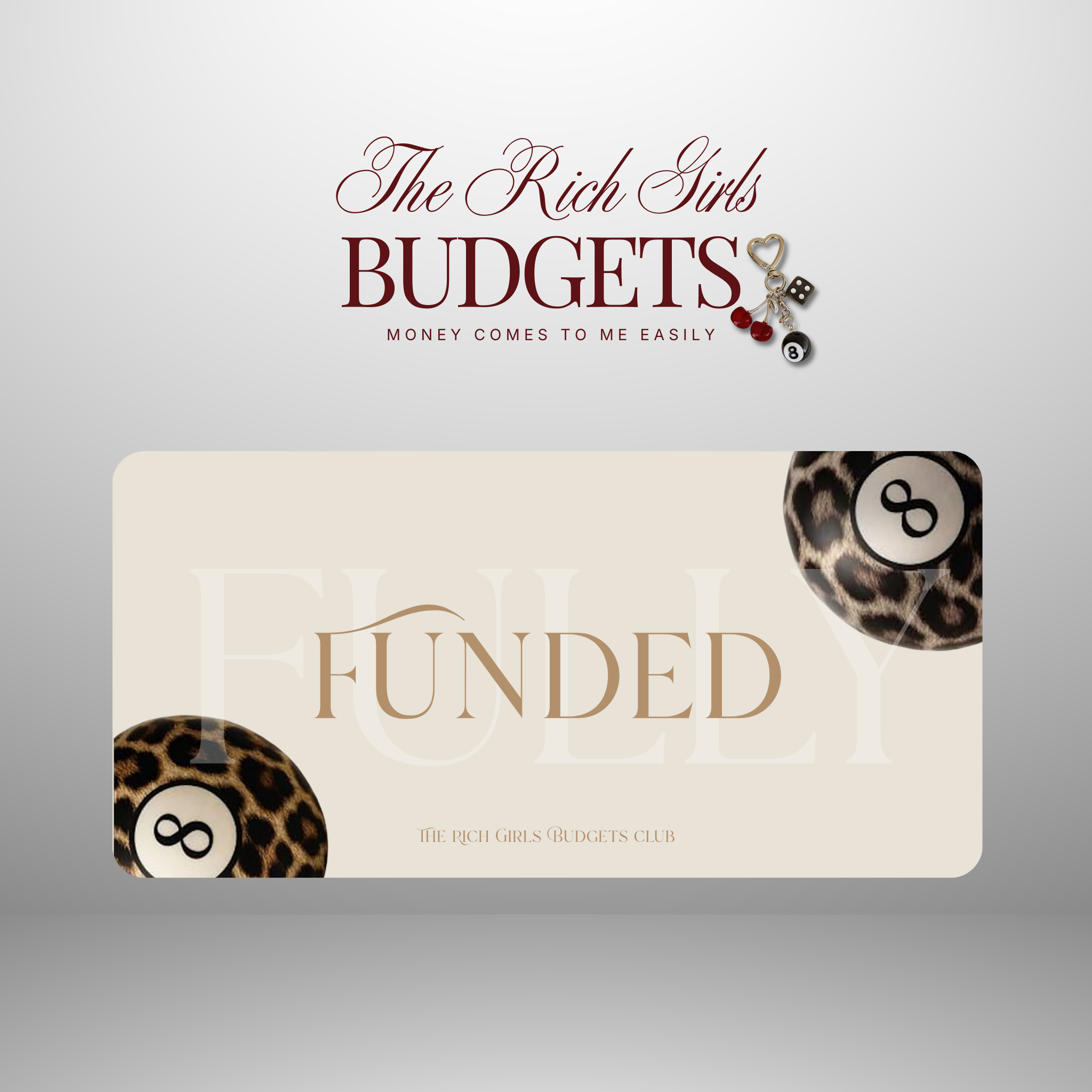 The Lucky 8Ball Luxury Savings Placeholder Set