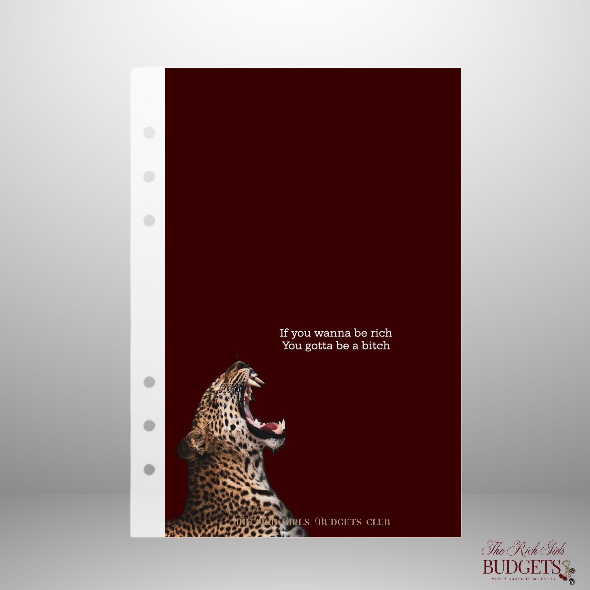 Be That B**** A6 Dashboard Cover