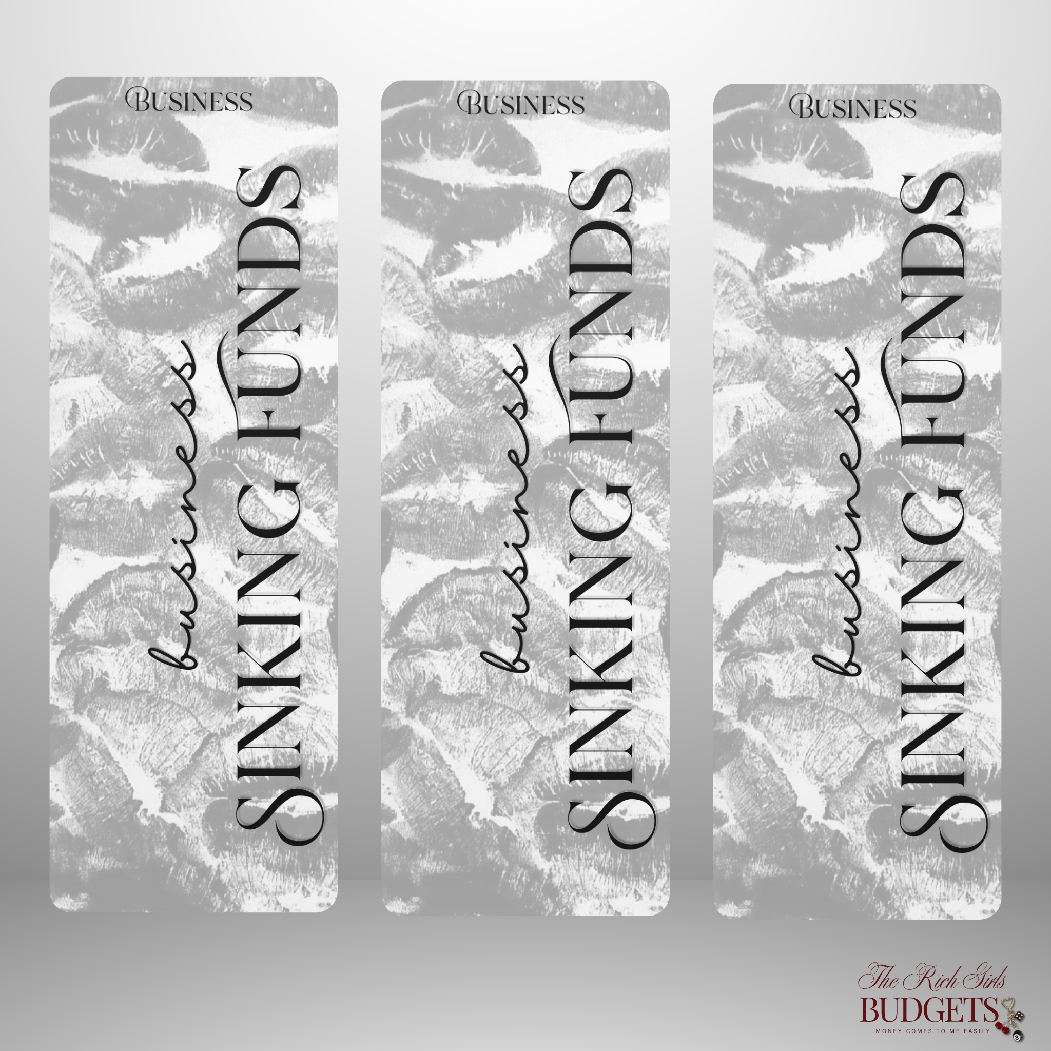 Lipstick & Luxury Binder Divider 3pck